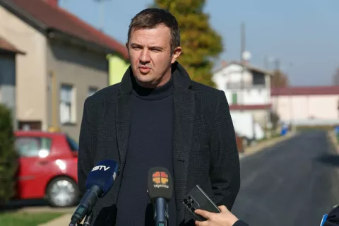 Vrtna ulica MO Cvjetnolistopad 2024.Marin Rebrina, predjednik Vijeća Mo Cvjetno