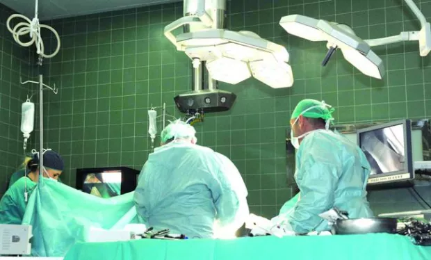 RIJEKA, 09.12.2011.RIJEKAKBC RIJEKA BOLNICA TISKOVNA POVODOM 5 GODINA LAPAROSKOPSKE KOLE NA ODJELU KIRURGIJENA FOTO:LAPAROSKOPSKA OPERACIJA, OPERACIJSKA SALA, DOKTOR, LIJEČNIK, MEDICINA, ZDRAVSTVO, INSTRUMENTI, KIRURGIJA, ANESTEZIJA, SNIMIO SERGEJ DRECHSLER