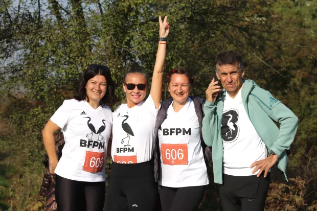 Kopačevo, 26. 10. 2024, 9. Baranjski Ferivi Polumaraton. Start 9. Baranjskog Ferivi Polumaratona, Utrka građana i &scaron;tafeta "1/x"... snimio GOJKO MITIĆ