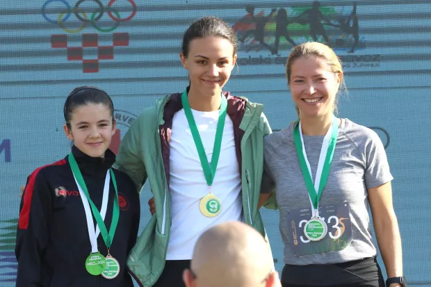 Kopačevo, 26. 10. 2024, 9. Baranjski Ferivi Polumaraton. Start 9. Baranjskog Ferivi Polumaratona, Utrka građana i &scaron;tafeta "1/x"... snimio GOJKO MITIĆ