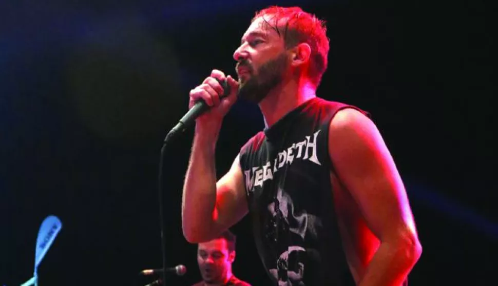 OSIJEK, 21. 08. 2015, SKATE PARK NA COPACABANI. TREĆI DAN, PANNONIAN CHALLENGE, BMX DAN FINALE. AFTER PARTY. KONCERT DEBELI PRECJEDNIK.&nbsp;.....snimio GOJKO MITIĆ------MOZAIK, 4 stupca