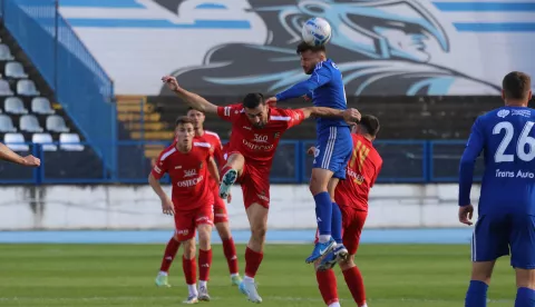 Osijek, 11. 10. 2024, Stadion Gradski vrt. Nogomet, Zrinski Osječko 1664 - Rudeš (Zagreb). SuperSport Prva liga.snimio GOJKO MITIĆ