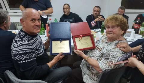 Ilonka Horvat Mamika i Boris Bukovac nagrađeni su plaketama