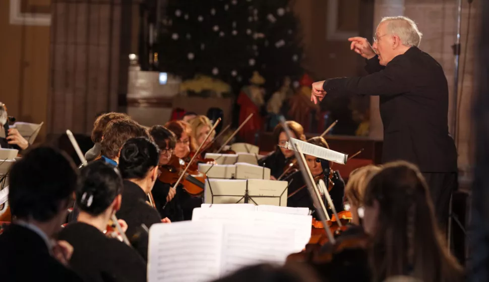 21.12.2019., Osijek - Svecani bozicni koncert Panonske filharmonije iz Pecuha u osjeckoj konkatedrali. Photo: Dubravka Petric/PIXSELL