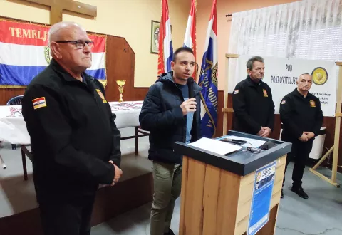 BAKIĆ, Memorijal je otvorio predsjednik GV Slatine Tomo Tomić, 09.11.2024., snimio Petar Žarković