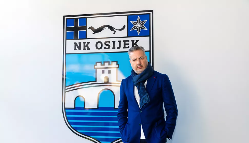 JOSE BOTO, NOVI SPORTSKI DIREKTOR NK OSIJEKSIJEČANJ 2023.FOTO: NK OSIJEK