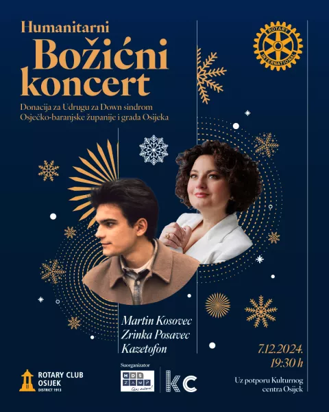 Božićni koncert Martin Kosovec i Zrinka Posavec