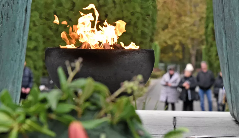 Vukovar, 20.11.2024.- Povodom obilje?avanja Dana sje?anja na ?rtvu Vukovara 1991. i 33. godi?njice stradanja toga grada u Domovinskom ratu, odr?an je 17. mimohod "Vi ste na? ponos - mi smo va?a snaga" od spomen-obilje?ja na Memorijalnom groblju ?rtava iz domovinskog rata grada Vukovara do masovne grobnice "Ov?ara" u organizaciji Udruge djece poginulih i nestalih hrvatskih branitelja Domovinskog rata. foto HINA/ Gordan Pani?/ ua