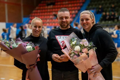 Dora Lacković, Josipa Paula Jerčinović i Marin Babić