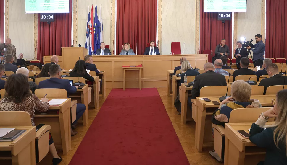 Osijek, 17. 10. 2024., Županijska ulica 4, sjednica Skup&scaron;tine OBŽSNIMIO BRUNO JOBST