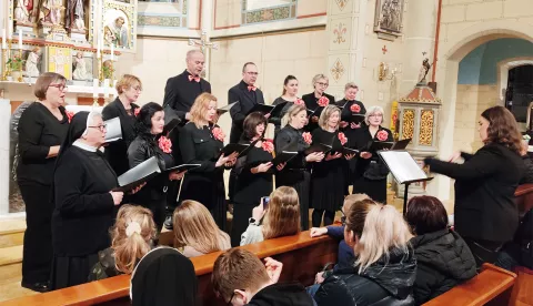 SLATINA, Mje&scaron;oviti zbor Župe sv. Josipa, 24.11.2024., snimio Petar Žarković 