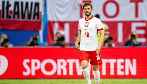16.06.2024 HAMBURG (GERMANY) PILKA NOZNA (FOOTBALL) UEFA EURO 2024 MECZ POLSKA (POLAND) - HOLANDIA (NETHERLANDS)NZ Bartosz BereszynskiFOTO MATEUSZ SLODKOWSKI/CYFRASPORT