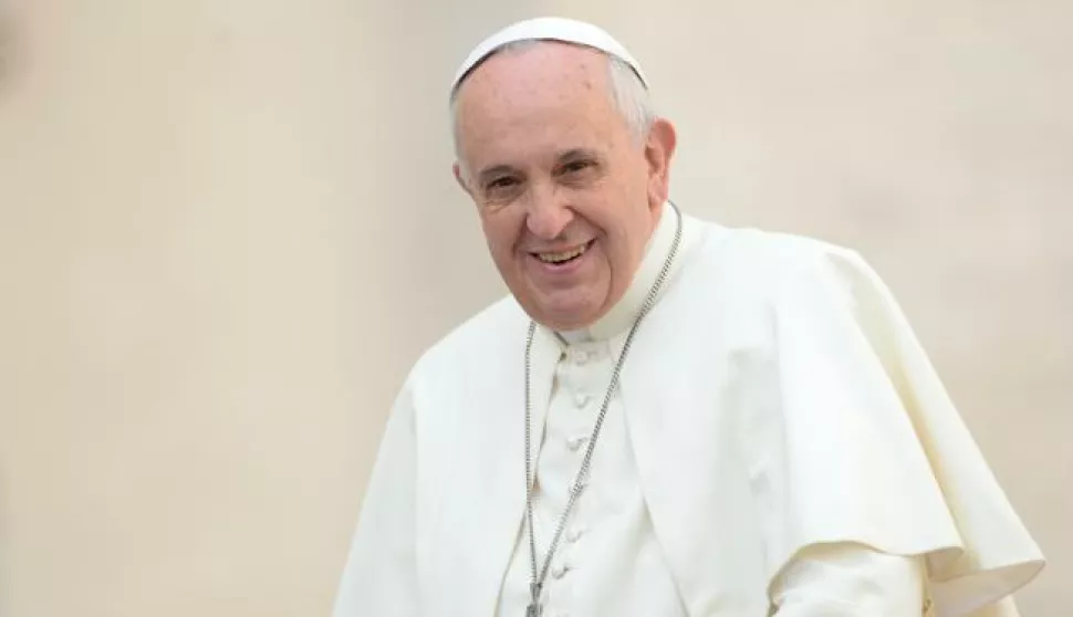 Pope Francis rides on the pope mobile during a general audience in St. Peter's Square at the Vatican, 22 October 2014. Photo: Andreas Gebert/dpa/DPA/PIXSELL