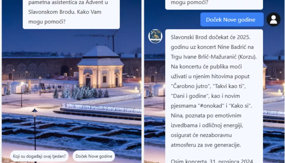 SLAVONSKI BROD - Grad Slavonski Brod predstavio je Gitu – pametnu asistenticu koja razgovara s korisnicima. Ovo je prva takva platforma u Hrvatskoj, koja će biti dostupna na službenoj web-stranici Grada