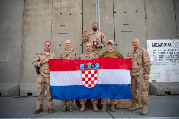 Hrvatski bojnik Nikola Vla&scaron;ić