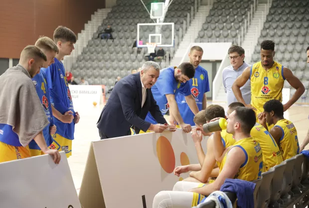 Osijek, 07. 112. 2024., Mala dvorana Gradski vrt, ko&scaron;arka, Vrijednosnice Osijek - Dubrovnik, FAVBET Premijer liga SNIMIO BRUNO JOBST