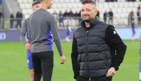 Osijek, 02. 11. 2024, Opus Arena, SuperSport HNL 24/25, nogmet, Osijek - Gorica. Federico Coppitellisnimio GOJKO MITIĆ