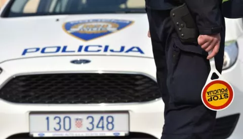 U Vrpolju započela 24-satna akcija nadzora brzine u prometu 03.04.2019., Vrpolje - Temeljem plana organizacije TIPSOL mreze prometne policije drzava Europe odrzava se 24-satna akcija nadzora brzine na podrcju cijele Republike Hrvatske, te jos 20 drzava Europe.Photo: Hrvoje Jelavic/PIXSELL