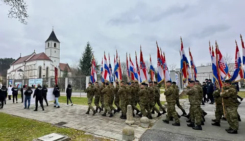 VOĆIN, Molitveno-pokornička procesija od Prebende do bazilike Pohoda Blažene Djevice Marije, 13.12.2024., snimio Robert Turkalj