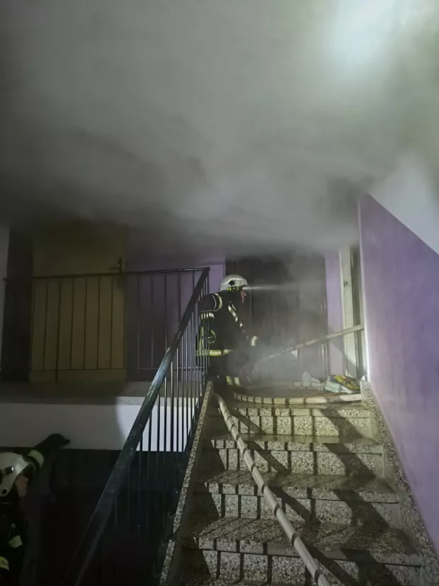 Smrtno stradao mu&scaron;karac u požaru stana u Osijeku