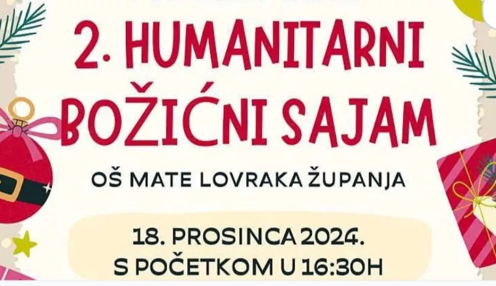 Najava božićnog sajma