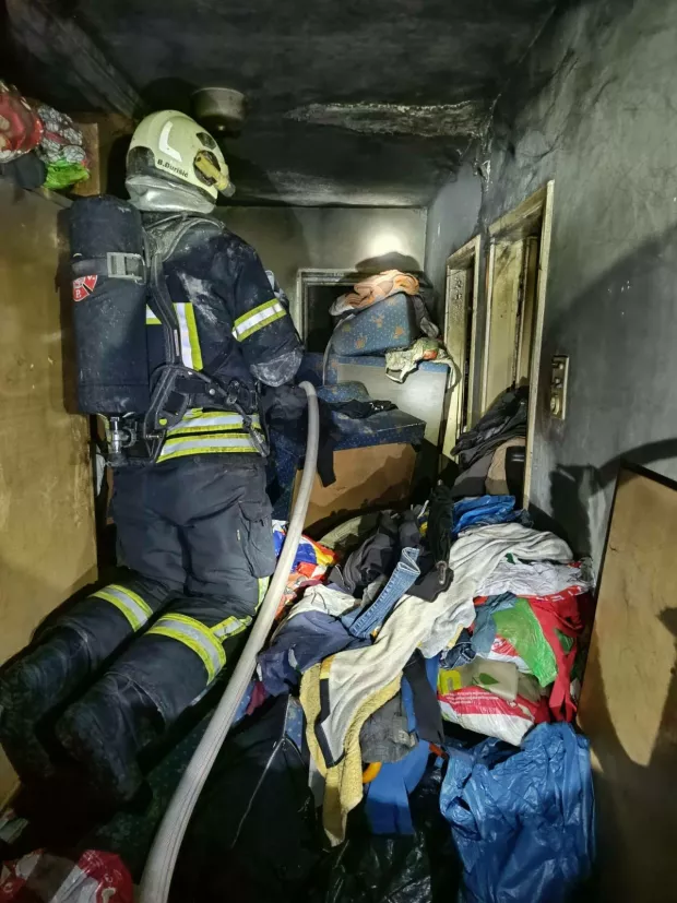 Smrtno stradao mu&scaron;karac u požaru stana u Osijeku