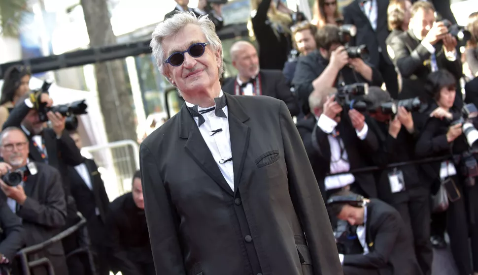 German director and screenwriter Wim Wenders at Cannes Film Festival 2024. Closing Ceremony Red Carpet. Cannes (France), May 25th, 2024 (Photo by Rocco Spaziani/Mondadori Portfolio/Sipa USA) Photo: Mondadori Portfolio/SIPA USA