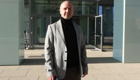 Osijek, 19. 12. 2024, OSCentar, IT Centar Osijek, novi direktor OSCentra, Alan Vukašinović.snimio GOJKO MITIĆ