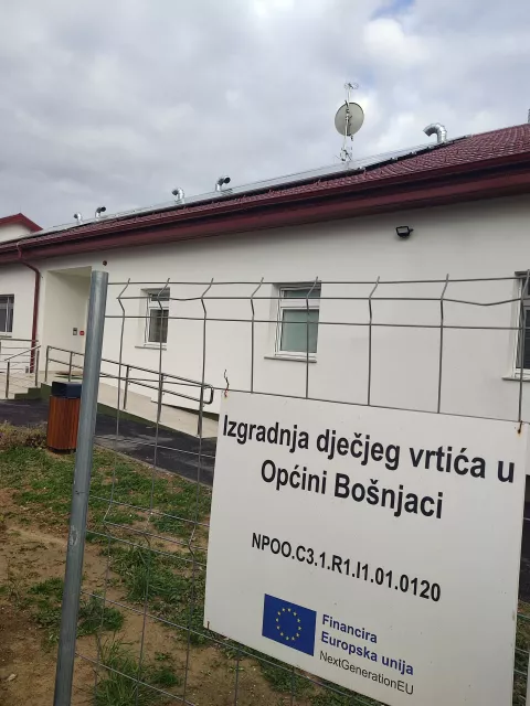 Dječji vrtić u Bošnjacima, prosinac 2024.foto: M. lešić Omerović