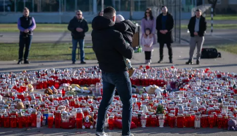 21.12.2024., Zagreb, Precko - Jutro nakon tragicnog dogadjaja u kojem je u napadu nozem jedno dijete ubijeno, a vise njih ranjeno.  Photo: Davor Puklavec/PIXSELL