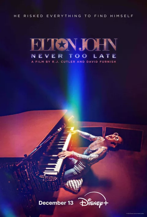 MAGAZINElton John: Never Too Late,' From Directors R.J. Cutler & David Furnish, To Premiere Friday, Dec. 13 On Disney+ | Disney Plus Press