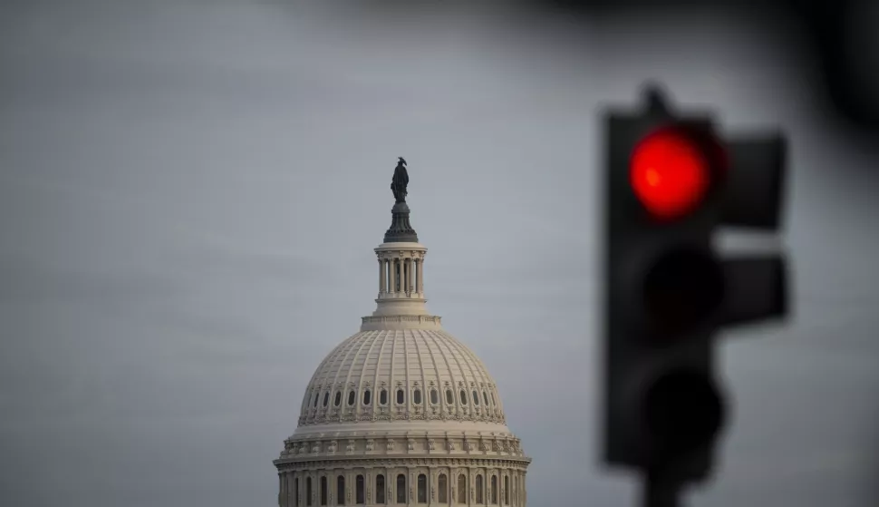 epaselect epa11706452 The US Capitol Building dome, in Washington, DC, USA, 06 November 2024. Republican presidential candidate Donald J. Trump was declared the winner of the 2024 US presidential election over Democratic presidential candidate US Vice President Kamala Harris. EPA/GRAEME SLOAN