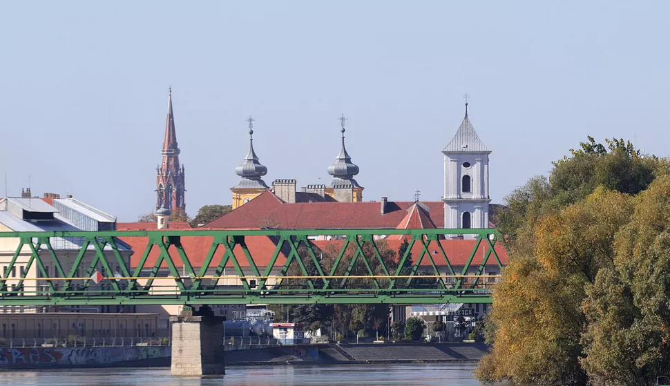 Osijek, 15. 10. 2024., slobodnjak, slobodnjaci, konkatedrala, crkva Sv. Mihaela, crkva Sv. Antuna, crkve zajednoSNIMIO BRUNO JOBST