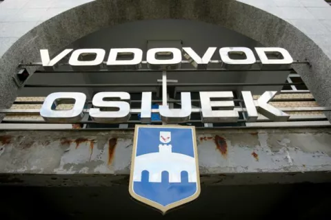 snimio Davor KIBEL,Osijek, 21.10.2013. Vodovod, novidirektor Vodovoda Ivana Jukića, upravna zgrada