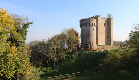 Erdut, 07. 11. 2024, Dalj, Dan Općine Erdut. Erdutska kula.snimio GOJKO MITIĆ