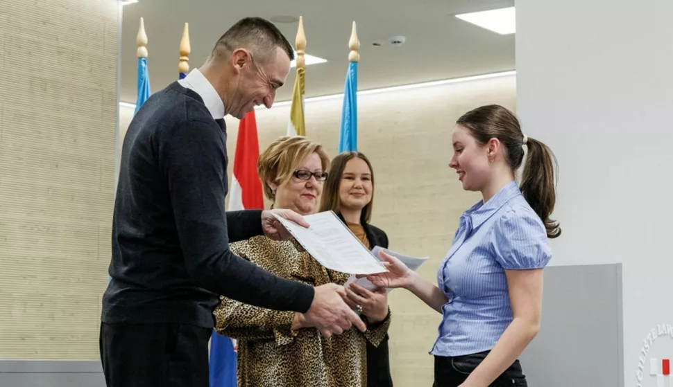 Dodjela ugovora o stipendiranju studenata i učenika u Vukovaru