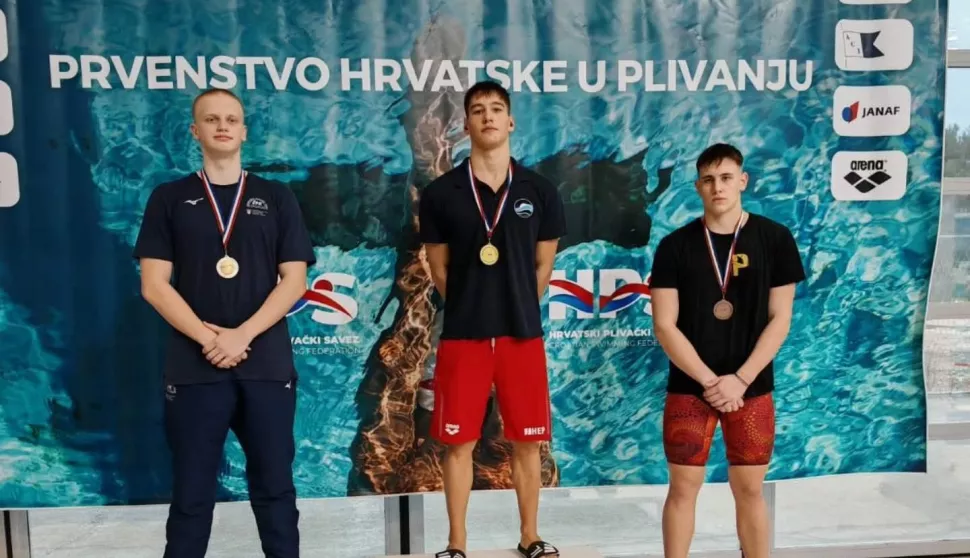 Ivor Gaće rušio rekorde kluba i osvajao medaljeUSTUPLJENA FOTOGRAFIJA