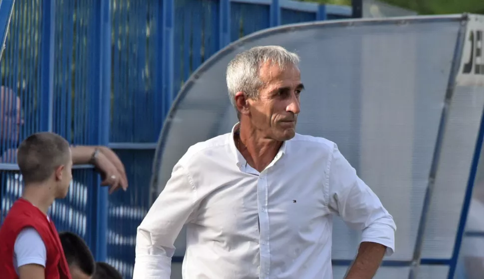 sport...vukovar...24.08.2024.supersport prva nl 24./25. 02. kolo vukovar1991 - zrinski osjecko 1664- branko karacic, trener hnk vukovar 1991;foto Gordan Panić