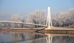 Osijek, 02. 01. 2025., fotošetnja, zimska idila, zima, inje, drveće, jutarnja šetnja, zimsko jutro, sunčano zimsko jutro, slobodnjak, slobodnjaciSNIMIO BRUNO JOBST