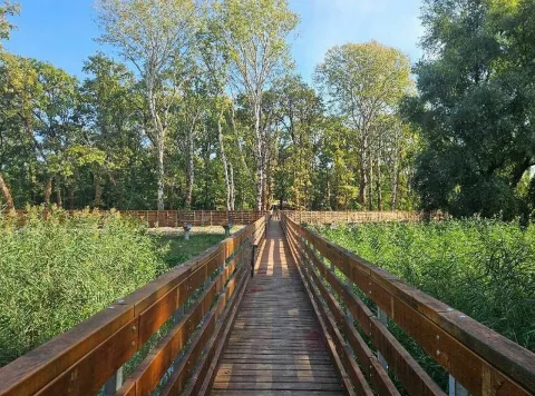 U vukovarskoj park-šumi Adica putem EU projekta izgrađen je niz novih sadržaja