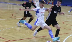 Osijek, 04. 01. 2025, SD Zrinjevac, Osijek Kandit - Aurelia Boso Futsal. SuperSport HMNL.snimio GOJKO MITIĆ