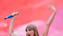 PA REVIEW OF THE YEAR 2024 File photo dated 21/06/24: EDITORIAL USE ONLY Taylor Swift performs her first London concert at Wembley Stadium, during the Eras Tour. Issue date: Monday December 16, 2024. Photo: Ian West/PRESS ASSOCIATION