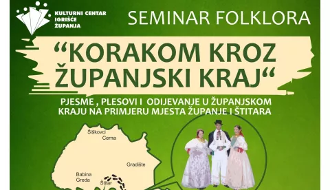 Plakat seminata folklora