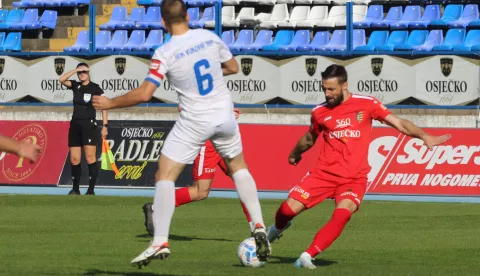 Osijek, 02. 11. 2024, Stadion Gradski vrt. Nogomet, Zrinski Osječko 1664 - Vukovar 1991, SuperSport Prva liga.snimio GOJKO MITIĆ