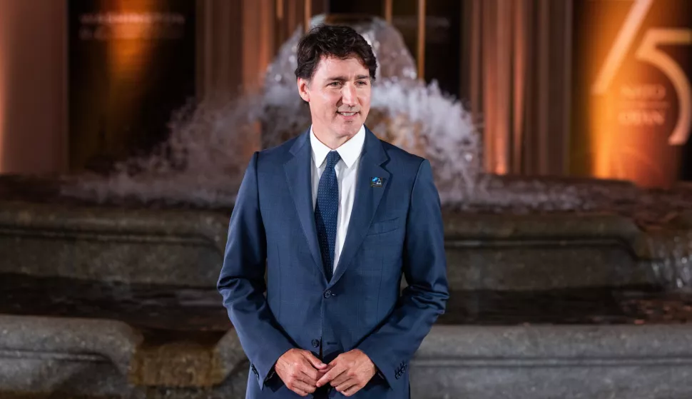 epa11809611 (FILE) - Canadian Prime Minister Justin Trudeau arrives for an event celebrating the 75th anniversary of the North Atlantic Treaty Organization (NATO) at the Andrew Mellon Auditorium in Washington, DC, USA, 09 July 2024 (issued 06 January 2025). Canadian Prime Minister Justin Trudeau said he will step down as Liberal Party Leader and Prime Minister after a replacement is chosen. EPA/JIM LO SCALZO EPA-EFE/JIM LO SCALZO