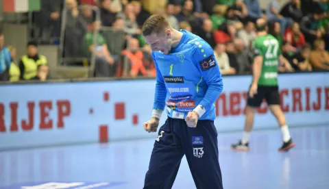 Gromovi u nastavak EHF Europske lige krenuli s velikom pobjedom- RK NEXE – IK Sävehof 29:28 (16:13)DOMINIK KUZMANOVIĆFOTO: RK NEXE