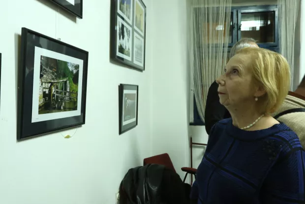 Osijek, 09. 01. 2025, Foto klub Osijek, Tvrđa izložba fotografija Eme Babić, otvorenje.snimio GOJKO MITIĆ