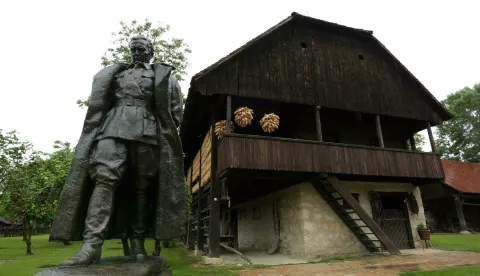 22.05.2015., Kumrovec - Muzej Staro selo Kumrovec u sklopu kojega se nalazi rodna kuca Josipa Broza."nPhoto: Borna Filic/PIXSELL