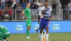 Osijek, 25. 07. 2'24, Opus Arena, Europska konferencijska liga, Drugo kolo kvalifikacija. Utakmica Osijek - FCI Levadia Tallinn. Renan Guedes (42).snimio GOJKO MITIĆ