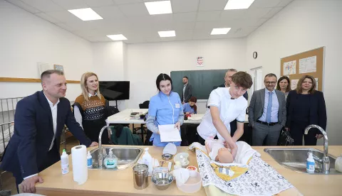 Medicinski praktikum u virovitičkoj Tehničkoj školiVPŽ